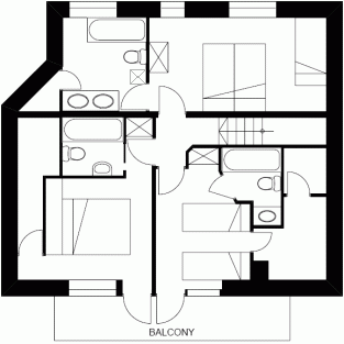 Chalet Joie de Vie, first floor